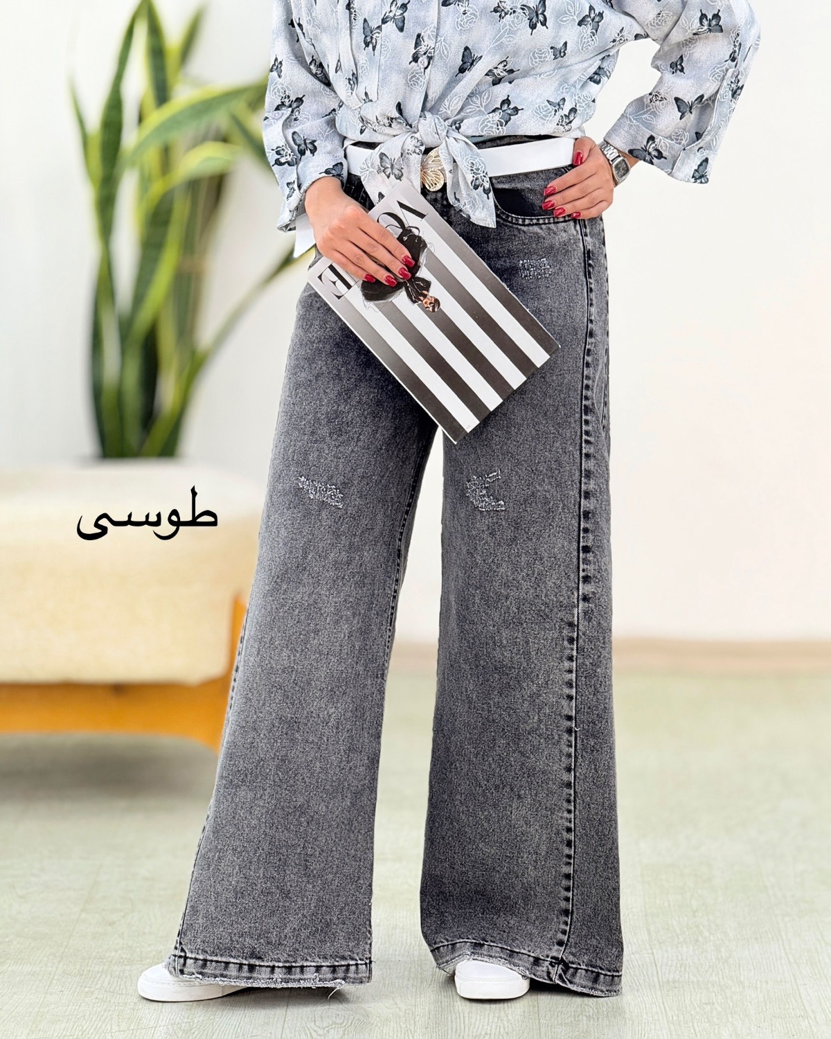 شلوار جین شافل سنگشور کد i230