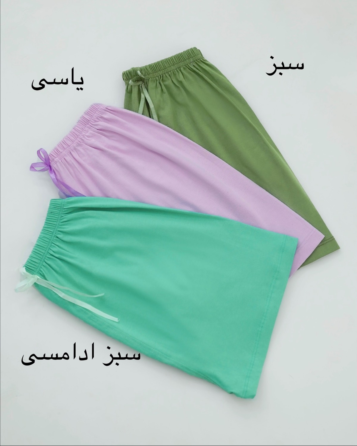 شورتک پنبه‌ای جلو پاپیون کد i623