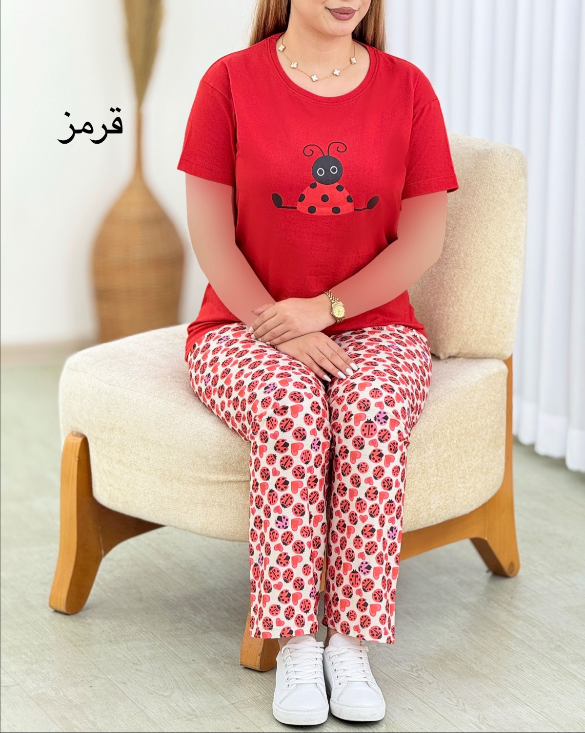 تیشرت و شلوار راحتی طرحدار کد i587
