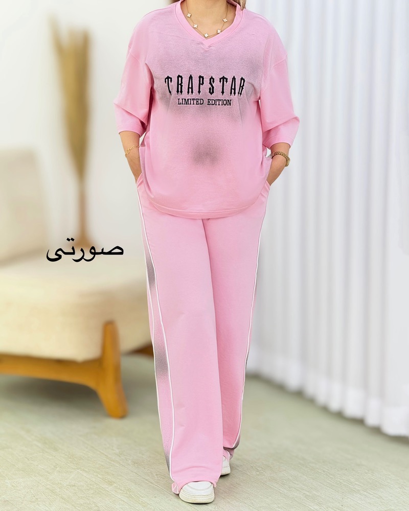تیشرت و شلوار کمر کش کد i578
