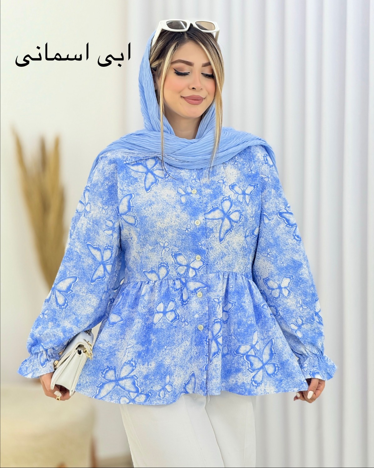 شومیز عروسکی طرح پروانه کد i570