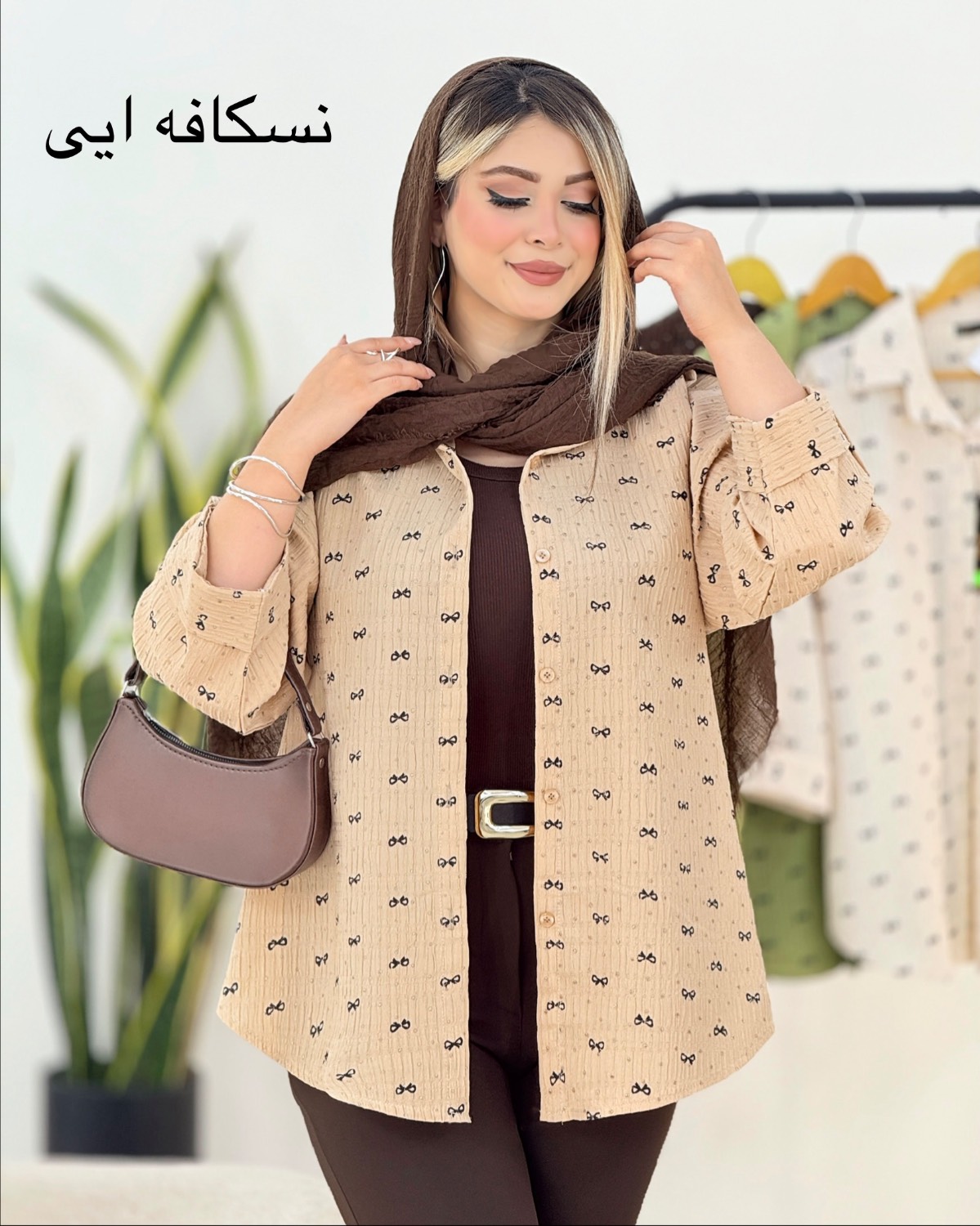 مانتو پاپیون لمه دار کد i483