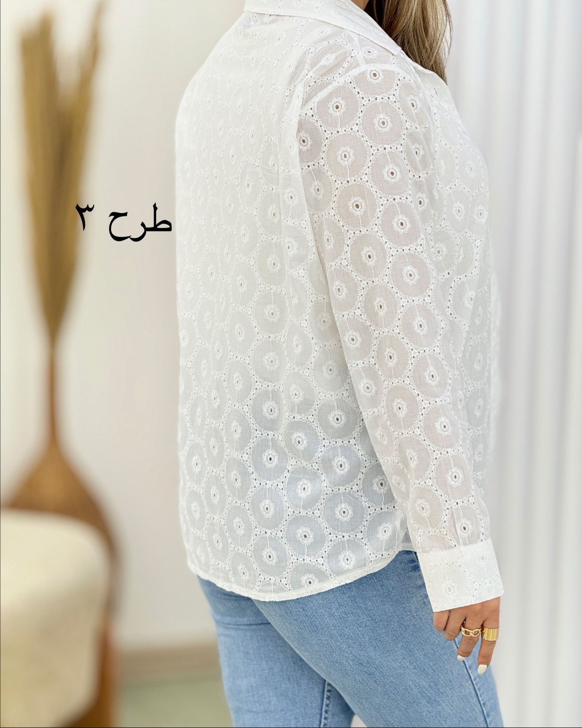 مانتو لینن سوزن دوزی کد i608