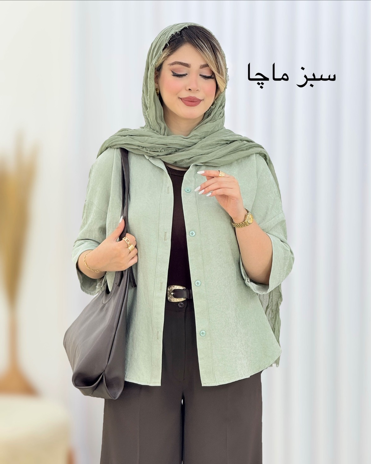 شومیز سیلک پاکتی کد I609