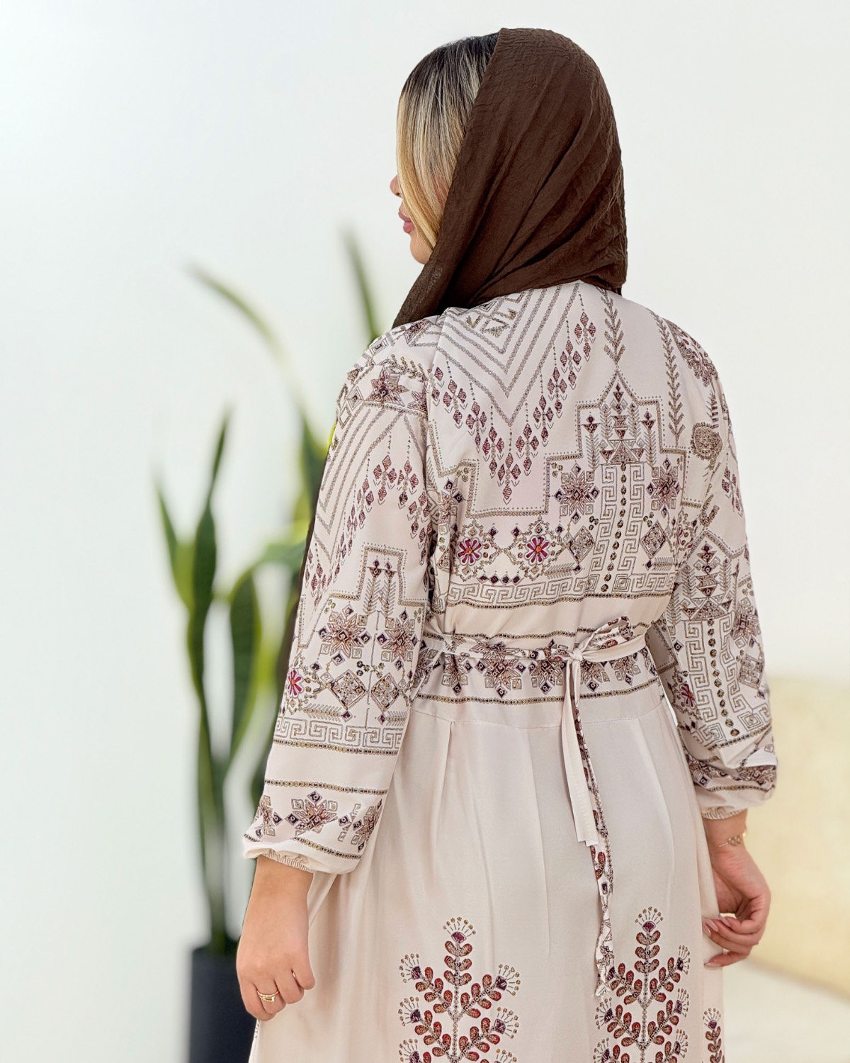 پیراهن ساحلی چاپی بوگاتی کد i439