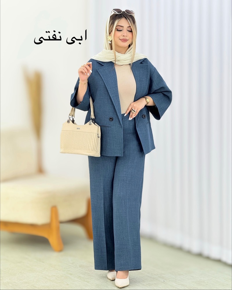 ست کت و شلوار شانتون کد i565