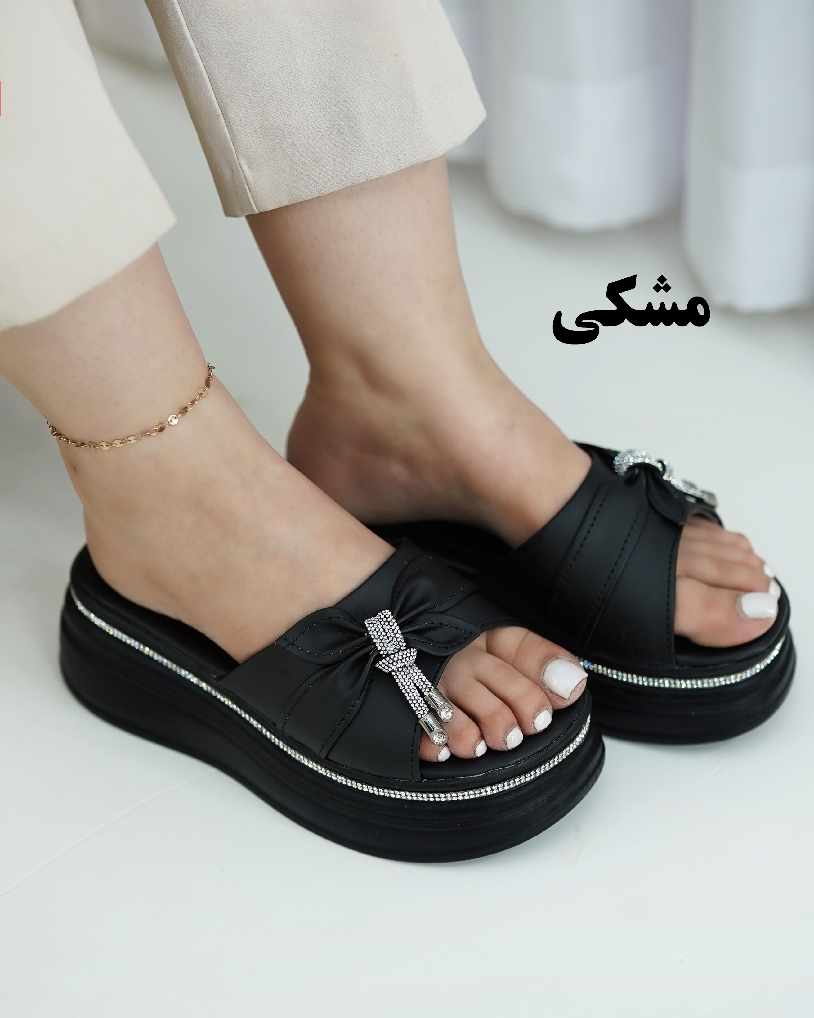 صندل نگینی لژدار کد i573