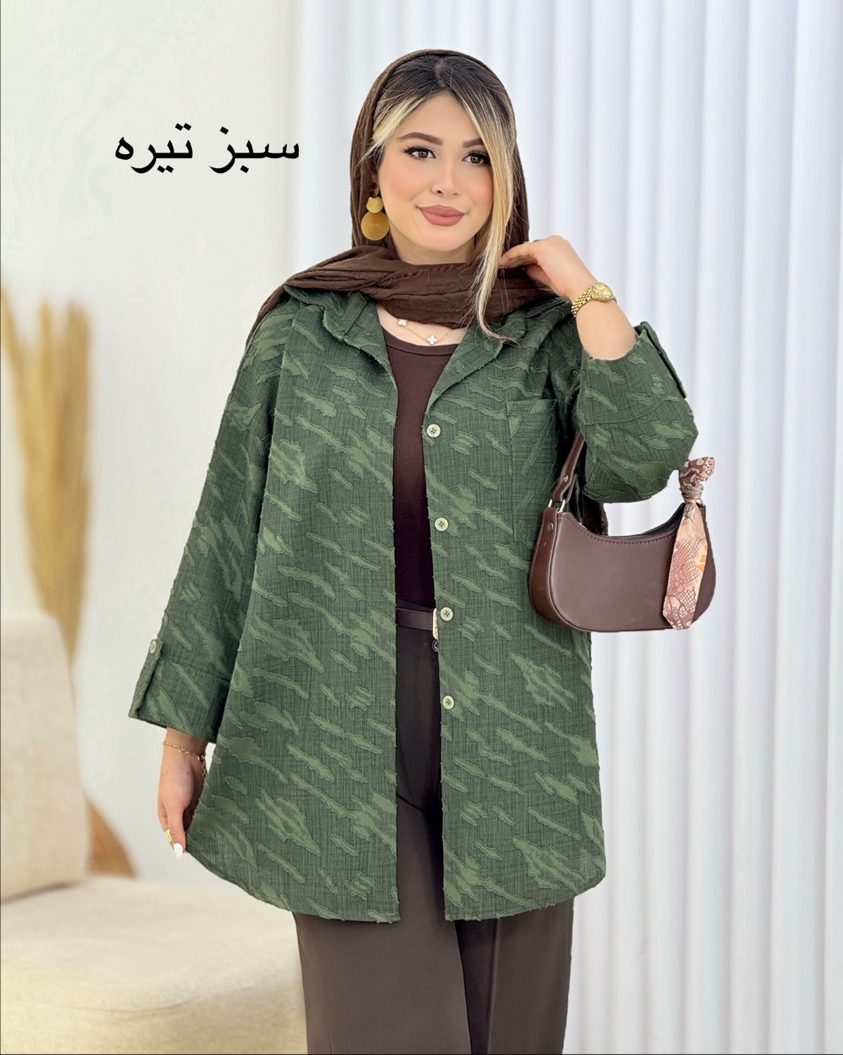 مانتو پاگون کسمه طرحدار کد i583