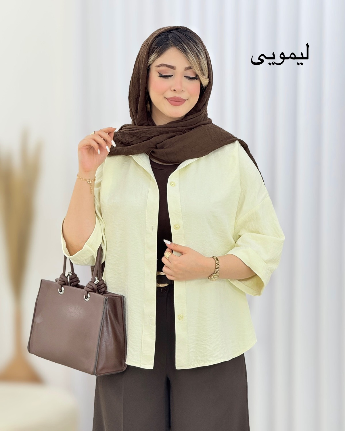 شومیز سیلک پاکتی کد I609