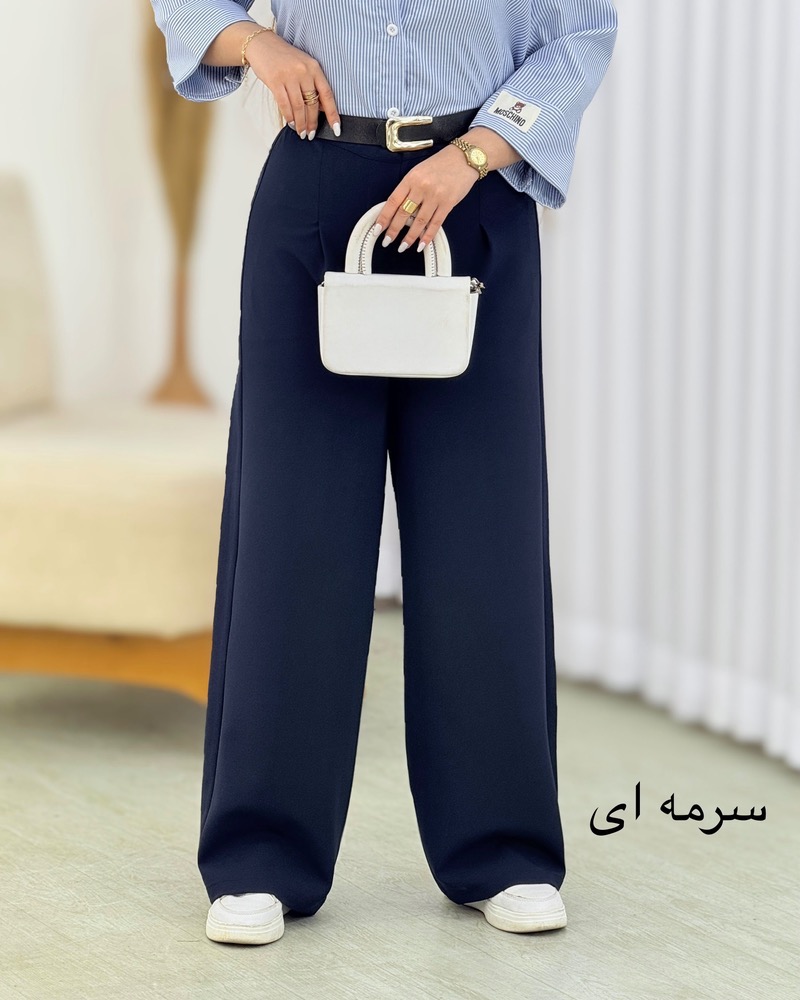 شلوار مازراتی بگ مشکی کد i318