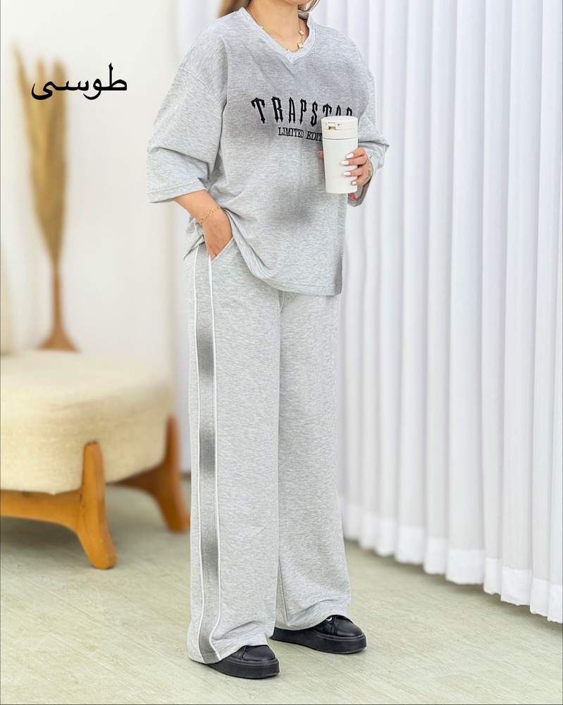 تیشرت و شلوار کمر کش کد i578