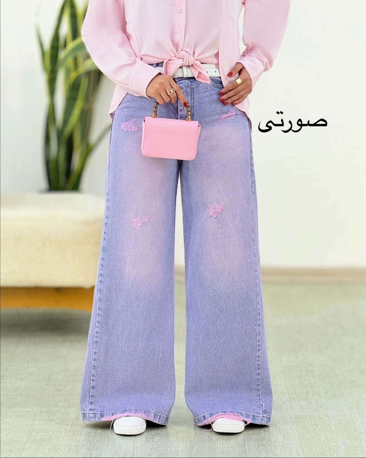 شلوار جین شافل سنگشور کد i230