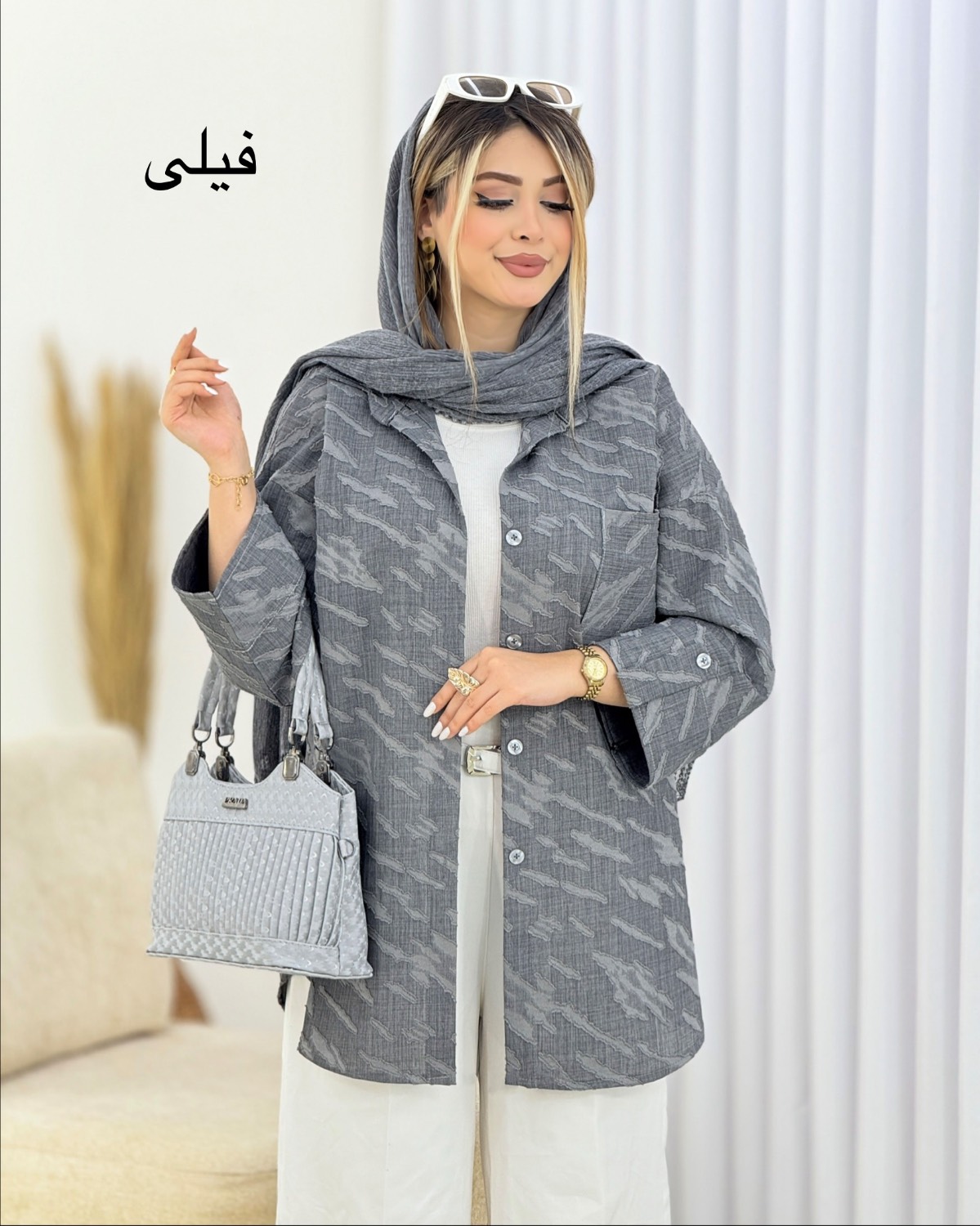 مانتو پاگون کسمه طرحدار کد i583