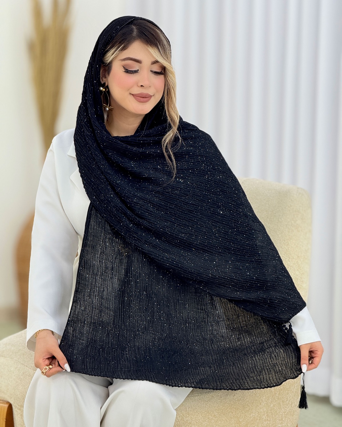 شال دورعدسی لمه‌دار کد i540