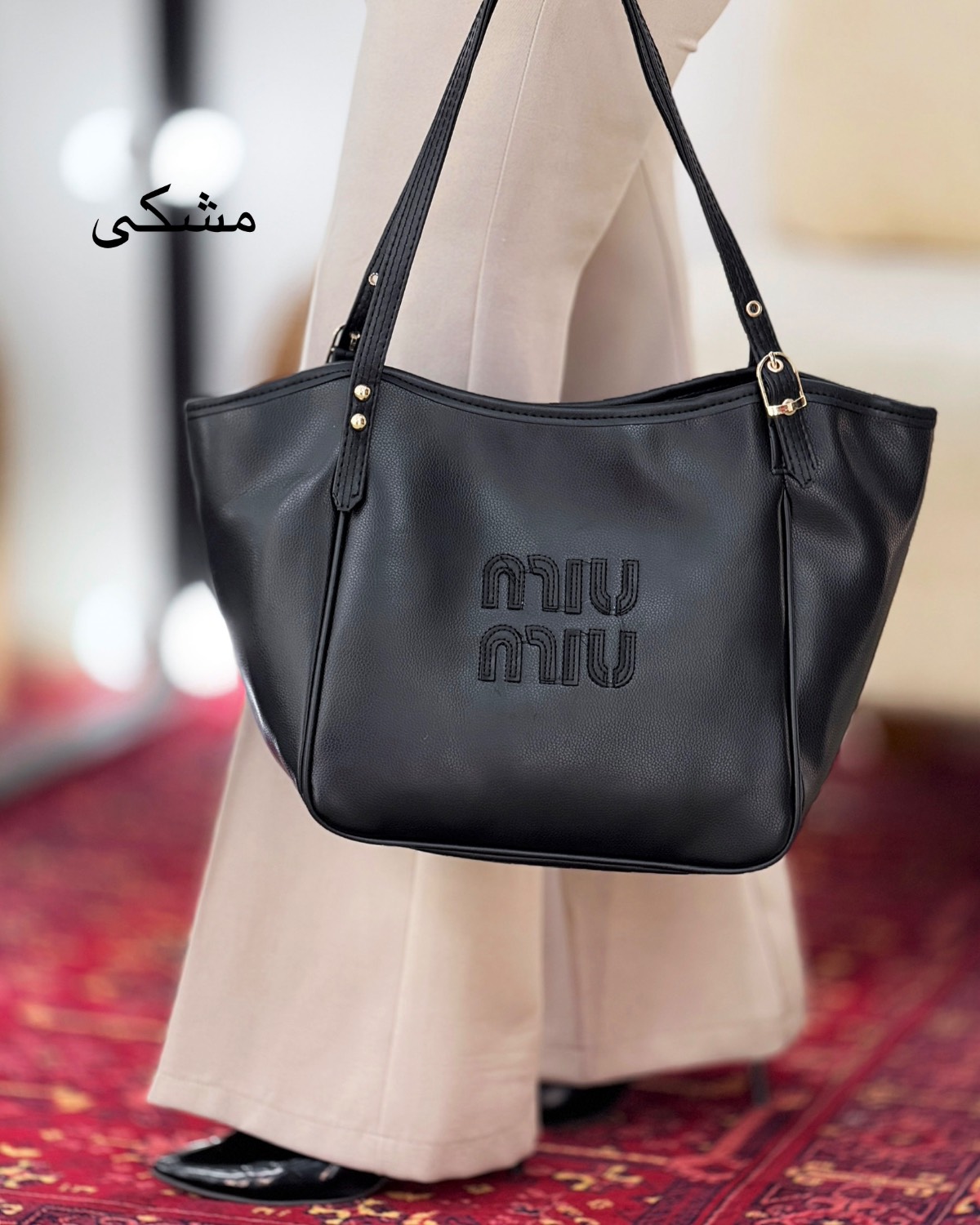 کیف جلو گلدوزی چرم کد i513