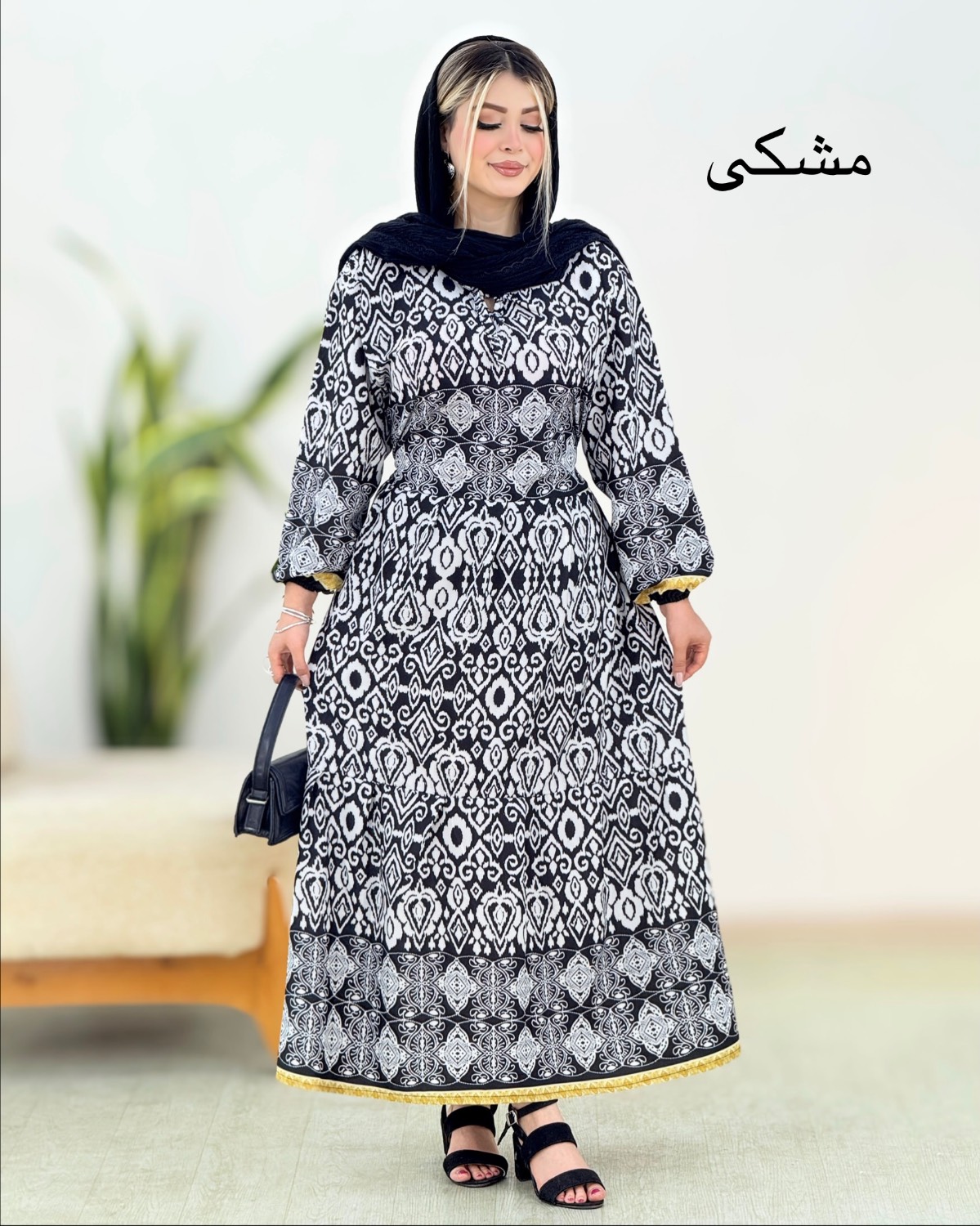 پیراهن ساحلی بوگاتی چاپی کد i406