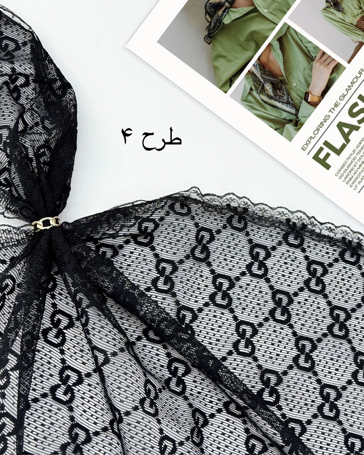 مینی اسکارف توری کد i455