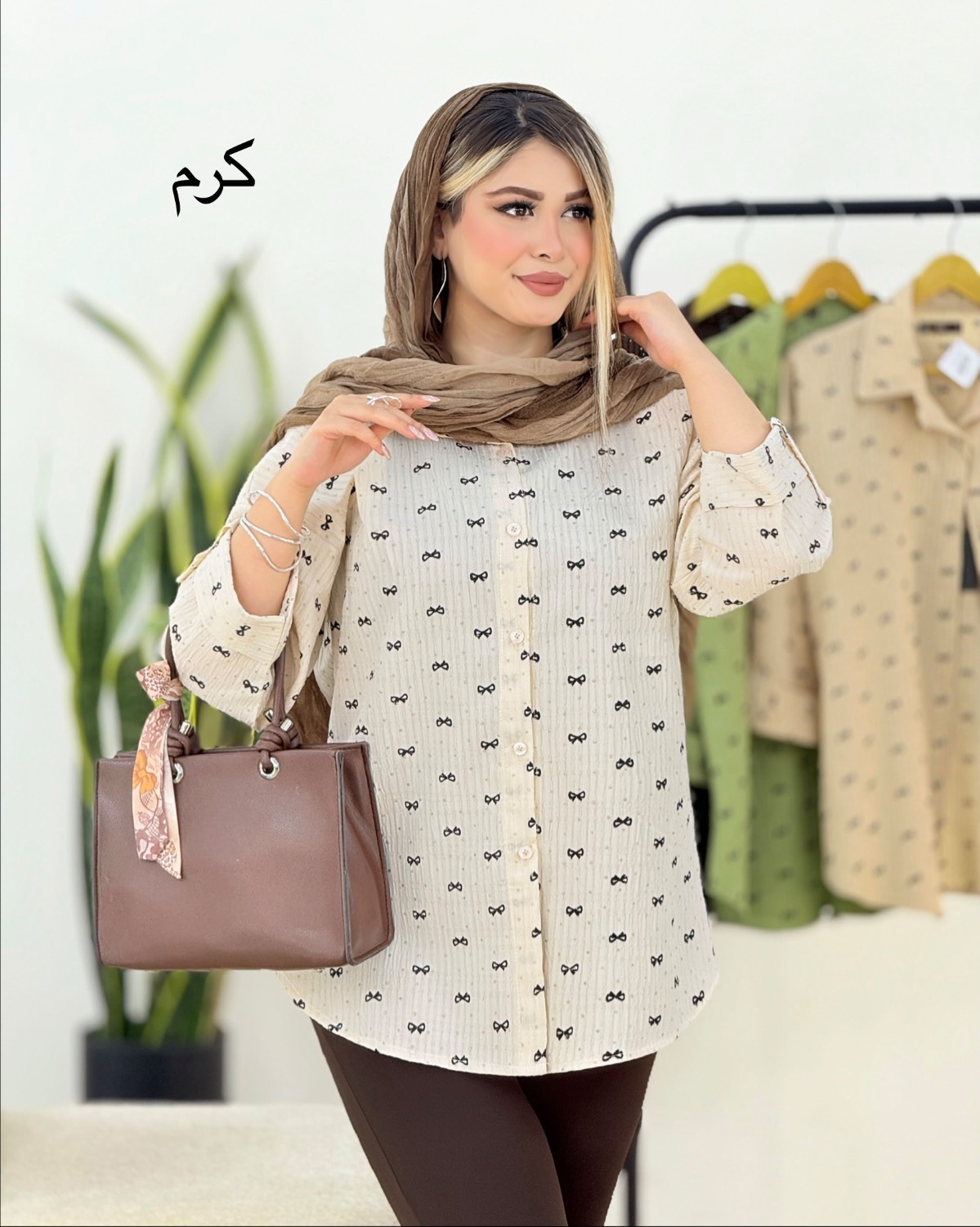 مانتو پاپیون لمه دار کد i483