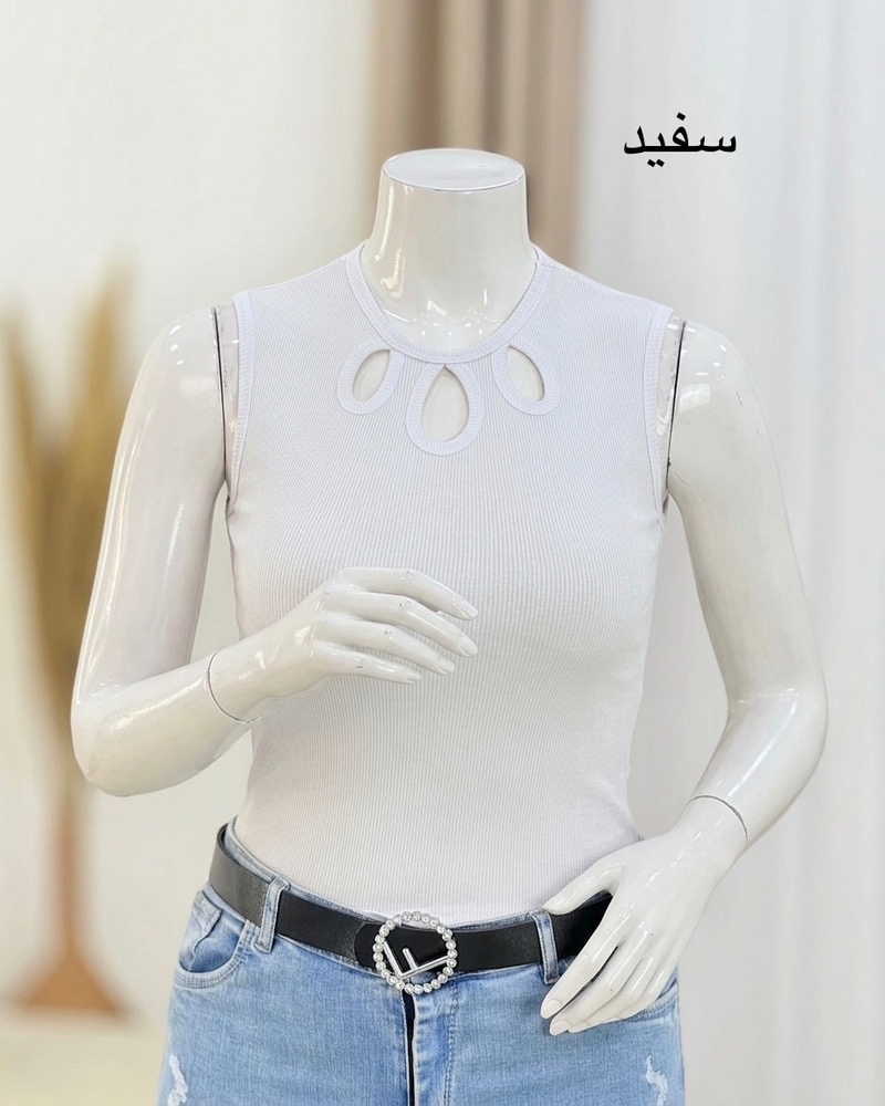 تاپ حلقه‌ای یقه اشکی کد i626