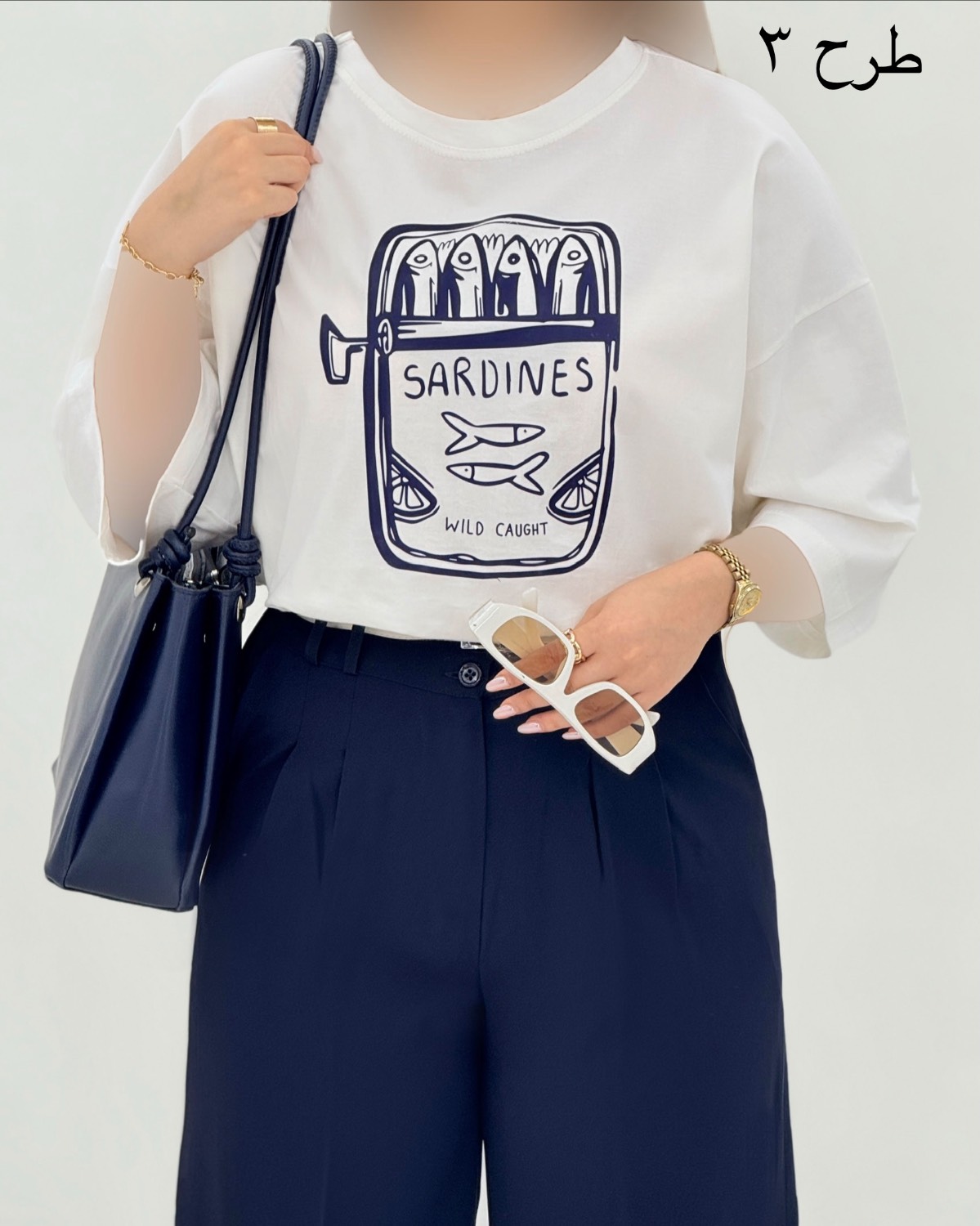 تیشرت باکسی چاپی کد I768