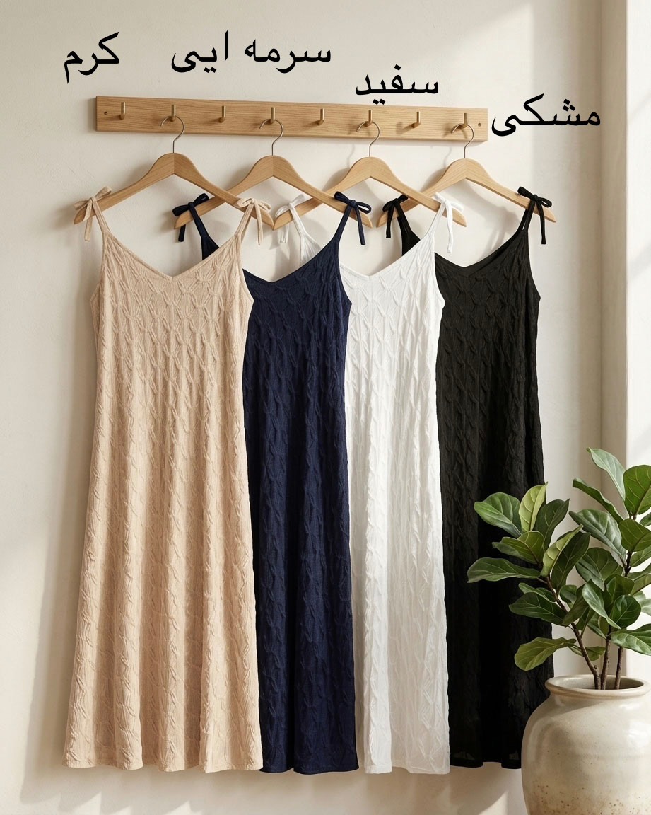 پیراهن ساحلی ژاکارد کد i776