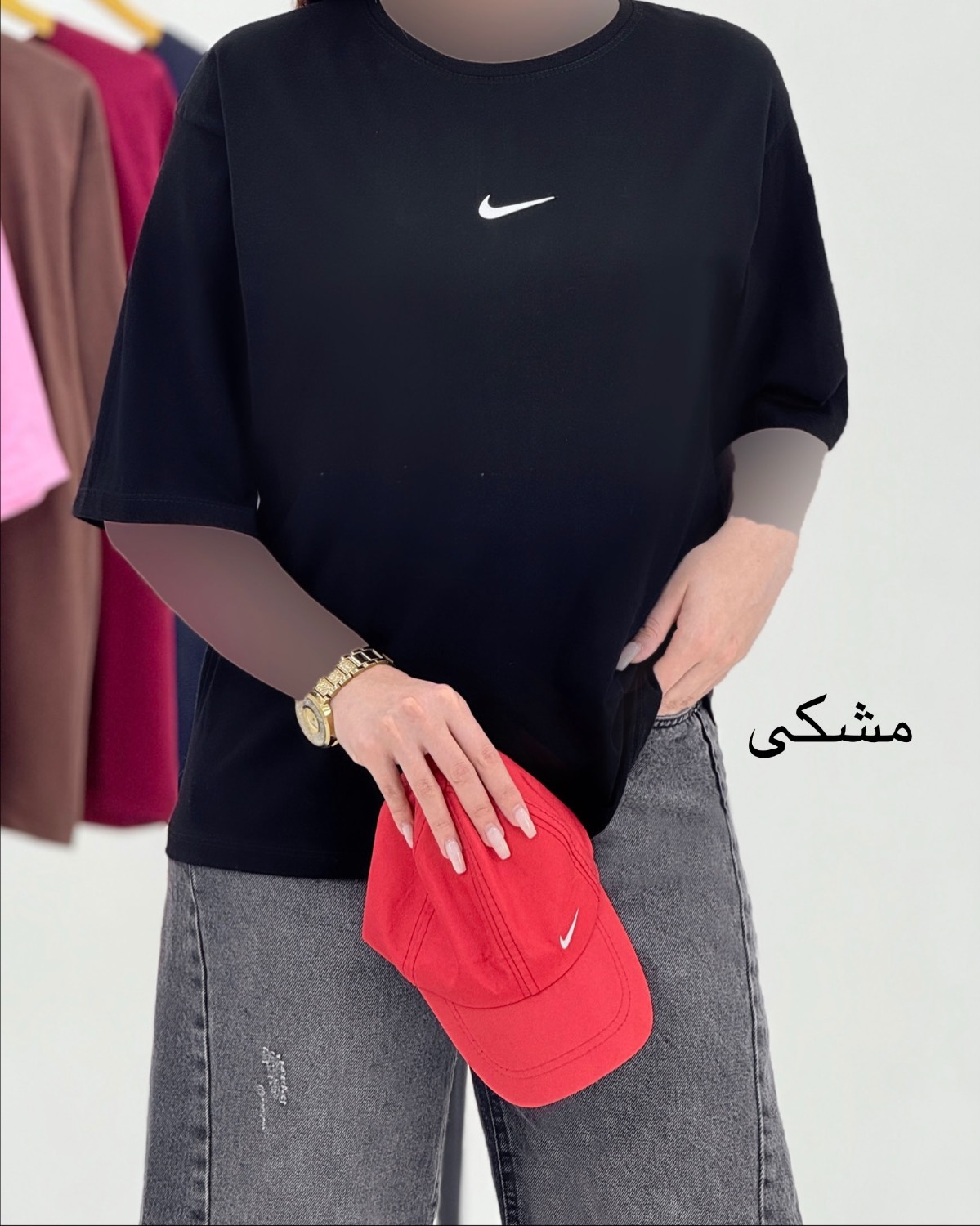 تیشرت باکسی نایکی کد i458