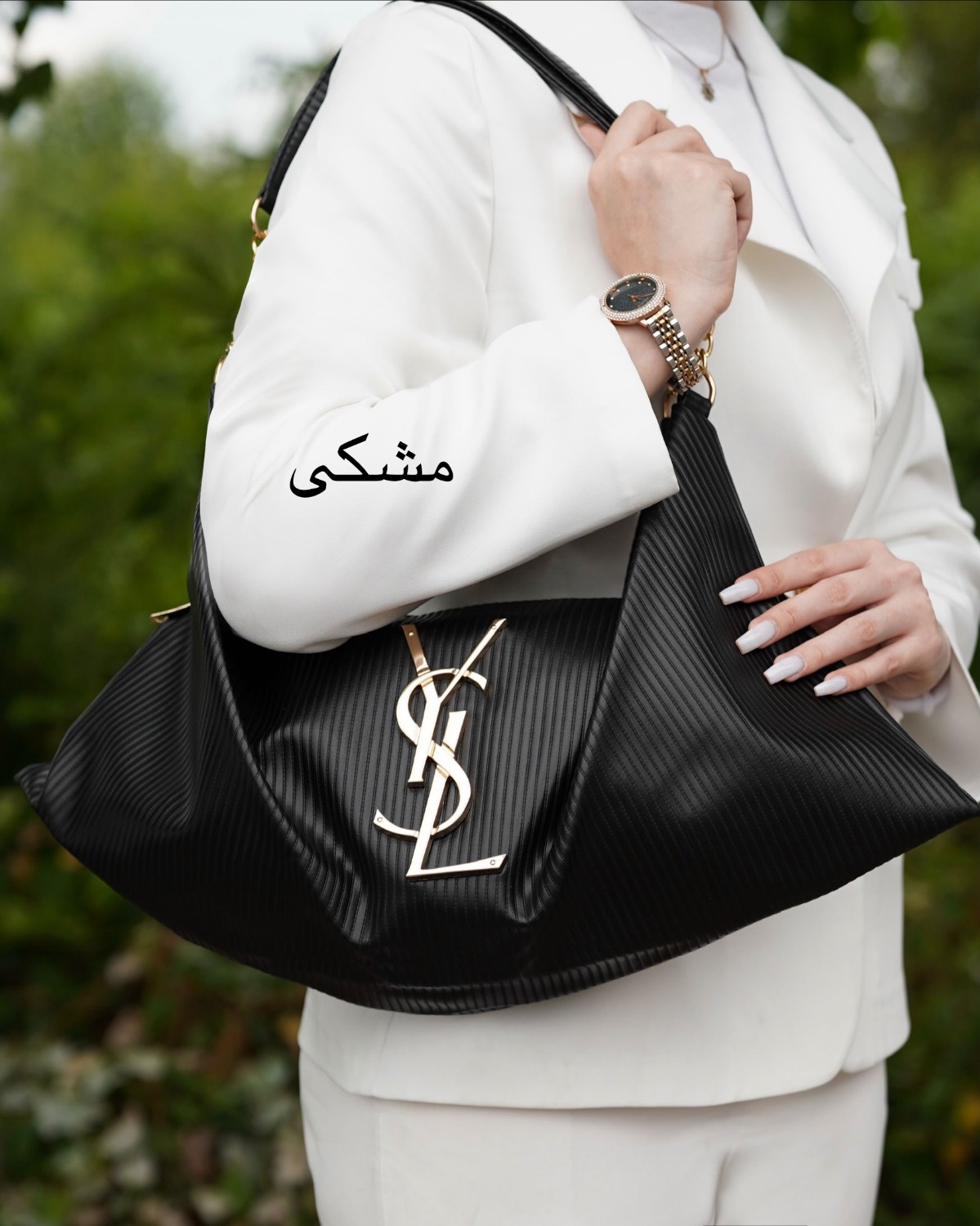 کیف چرم مجلسی ایو سن لوران (YSL) کد i825