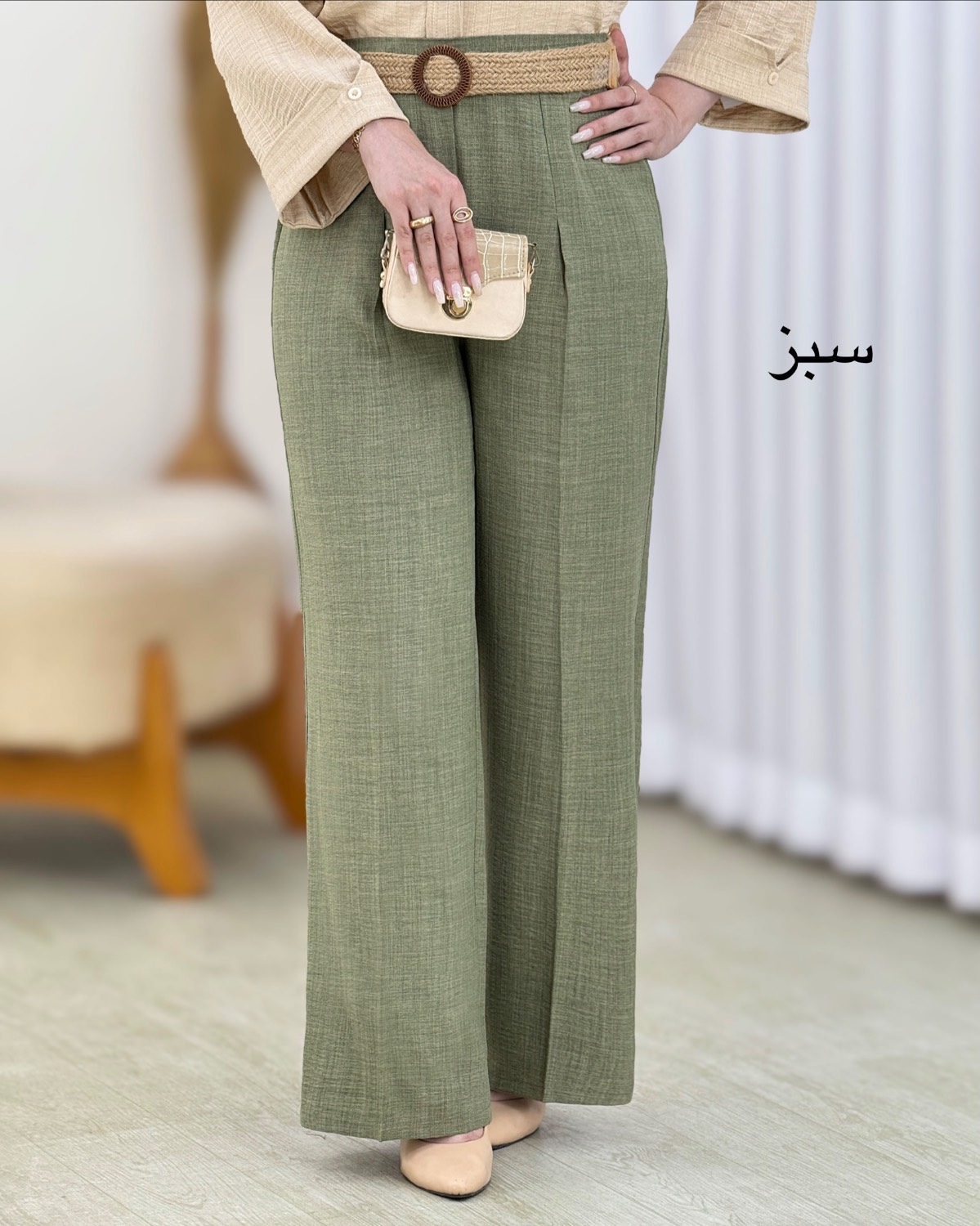 شلوار بگ شانتون جودون کد i755