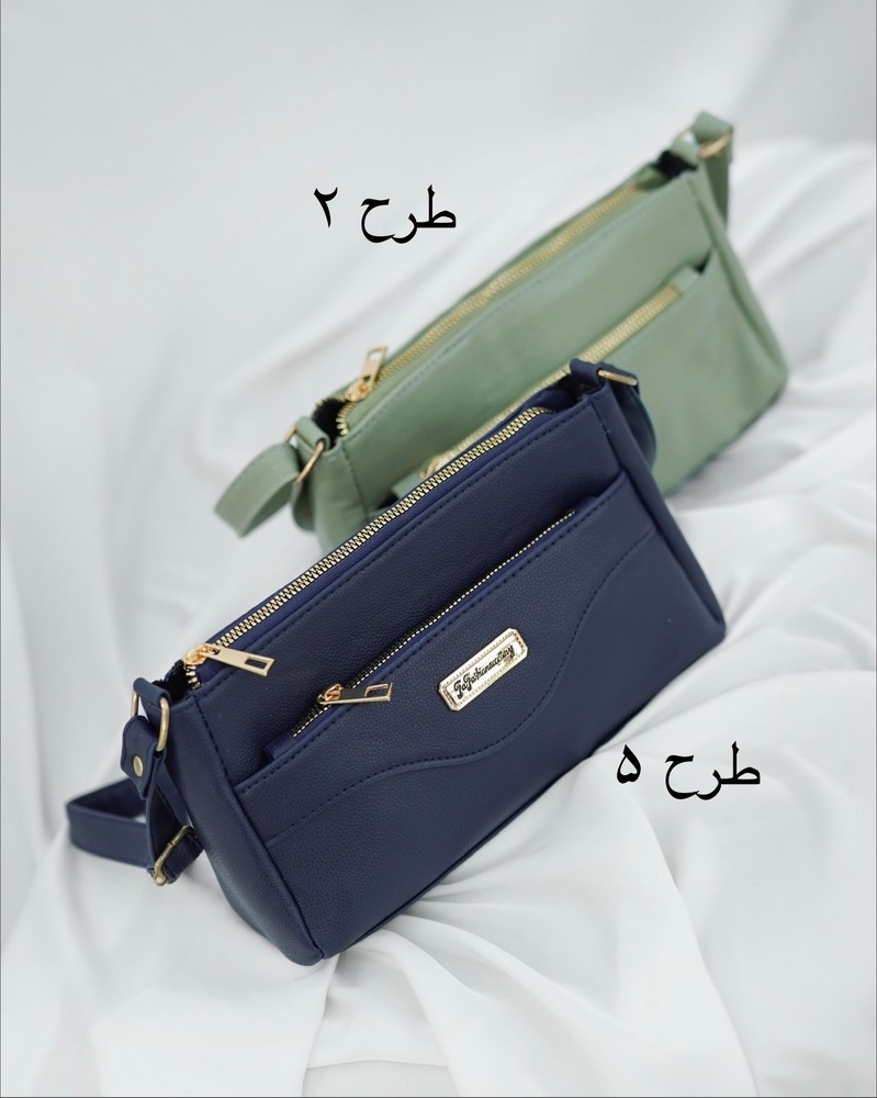 کیف چرم جلو سگک بنددار کد i516