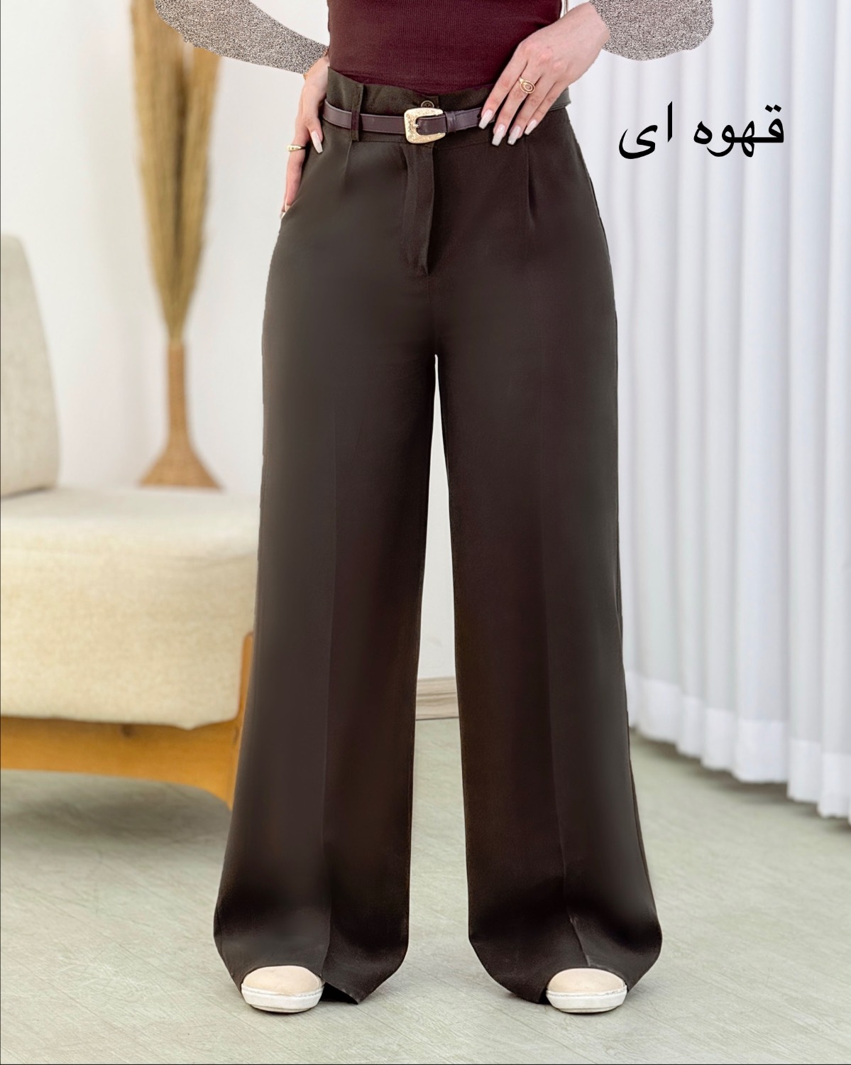 شلوار سیلک پشت کش کد i722