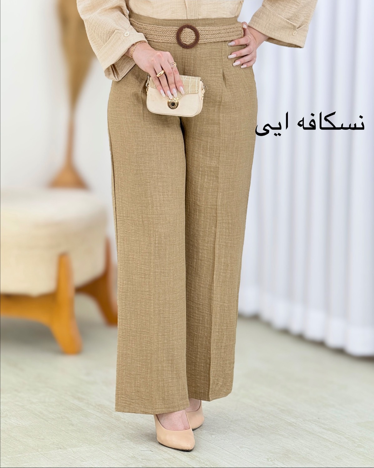شلوار بگ شانتون جودون کد i755
