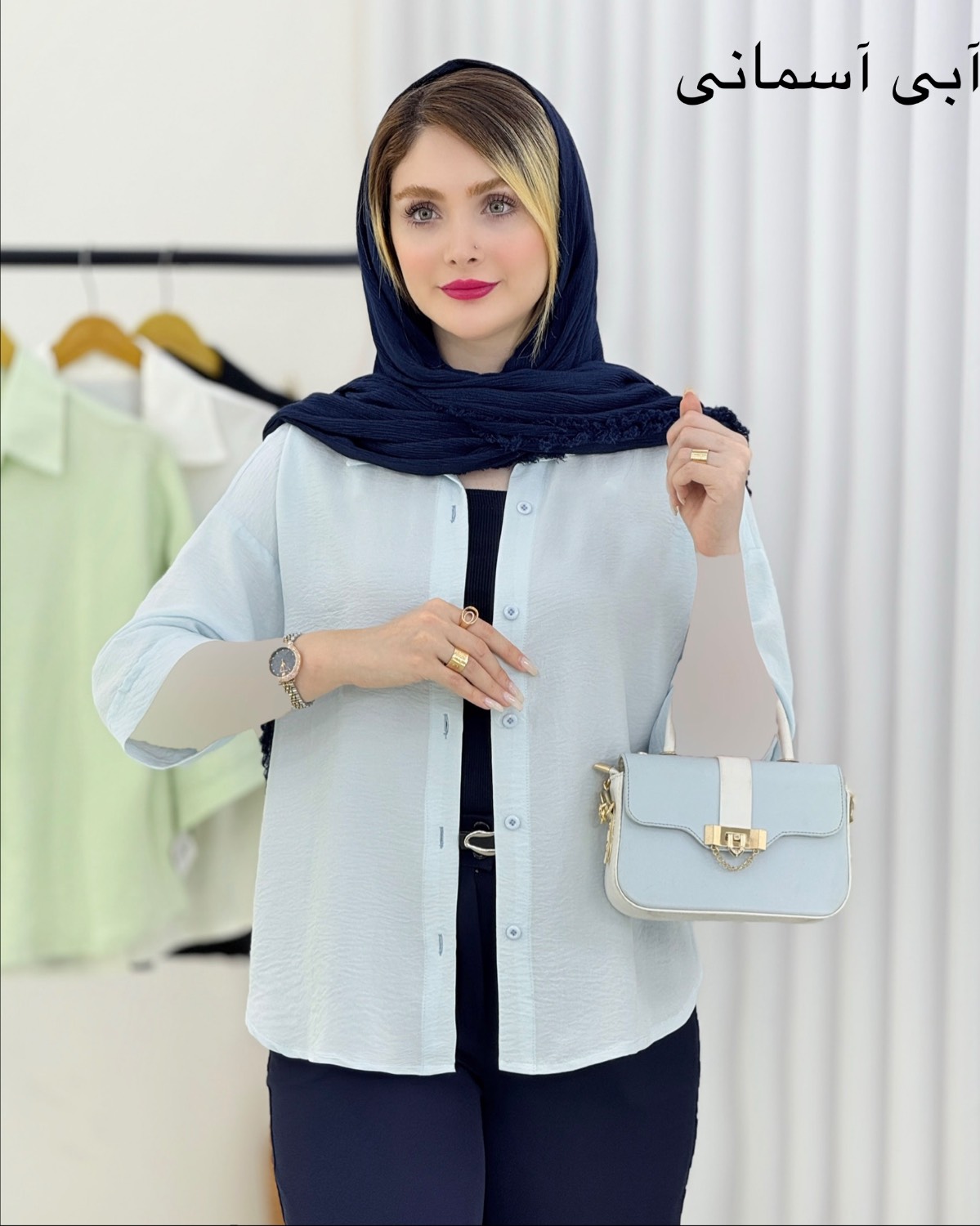 شومیز پری صابونی کد i849