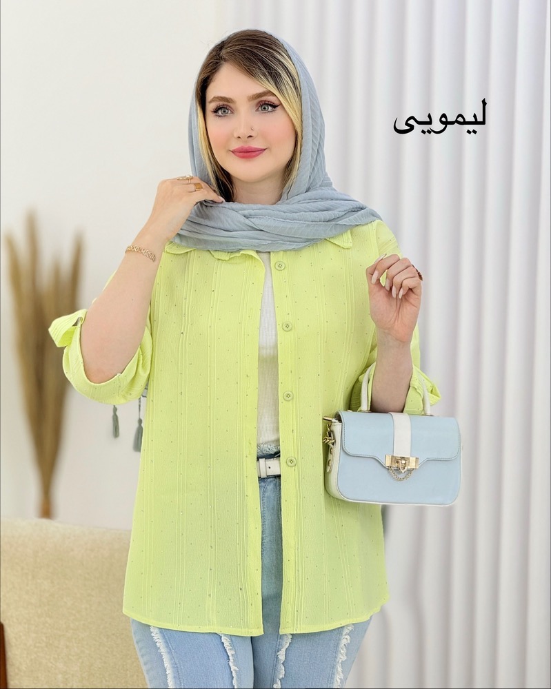 شومیز آیوا نگینی کد i746