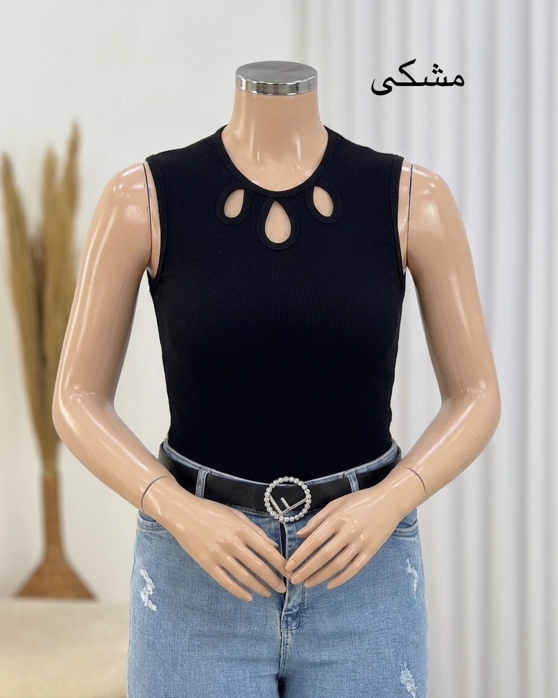 تاپ حلقه‌ای یقه اشکی کد i626