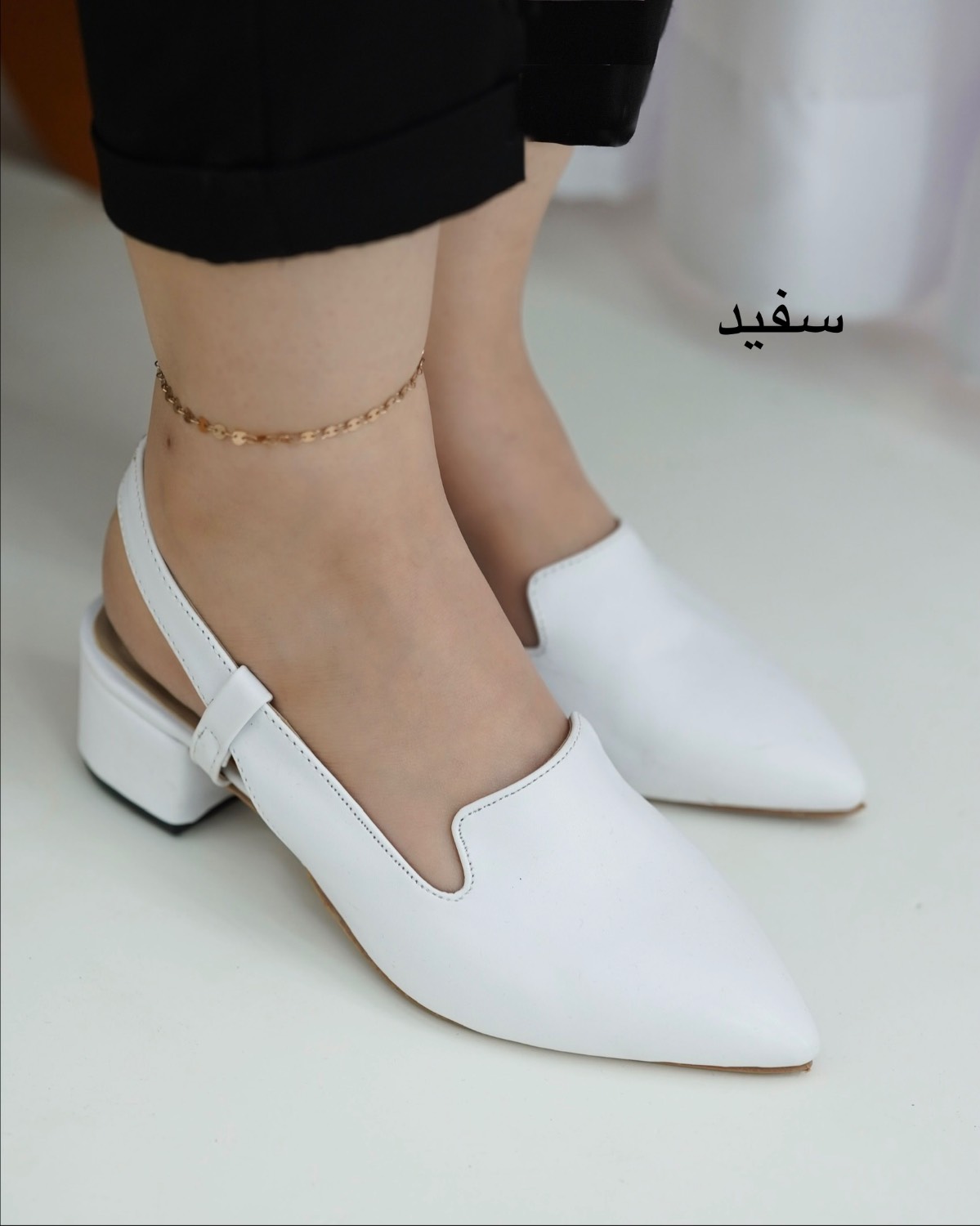 کفش بندی لژدار چرم کد i704