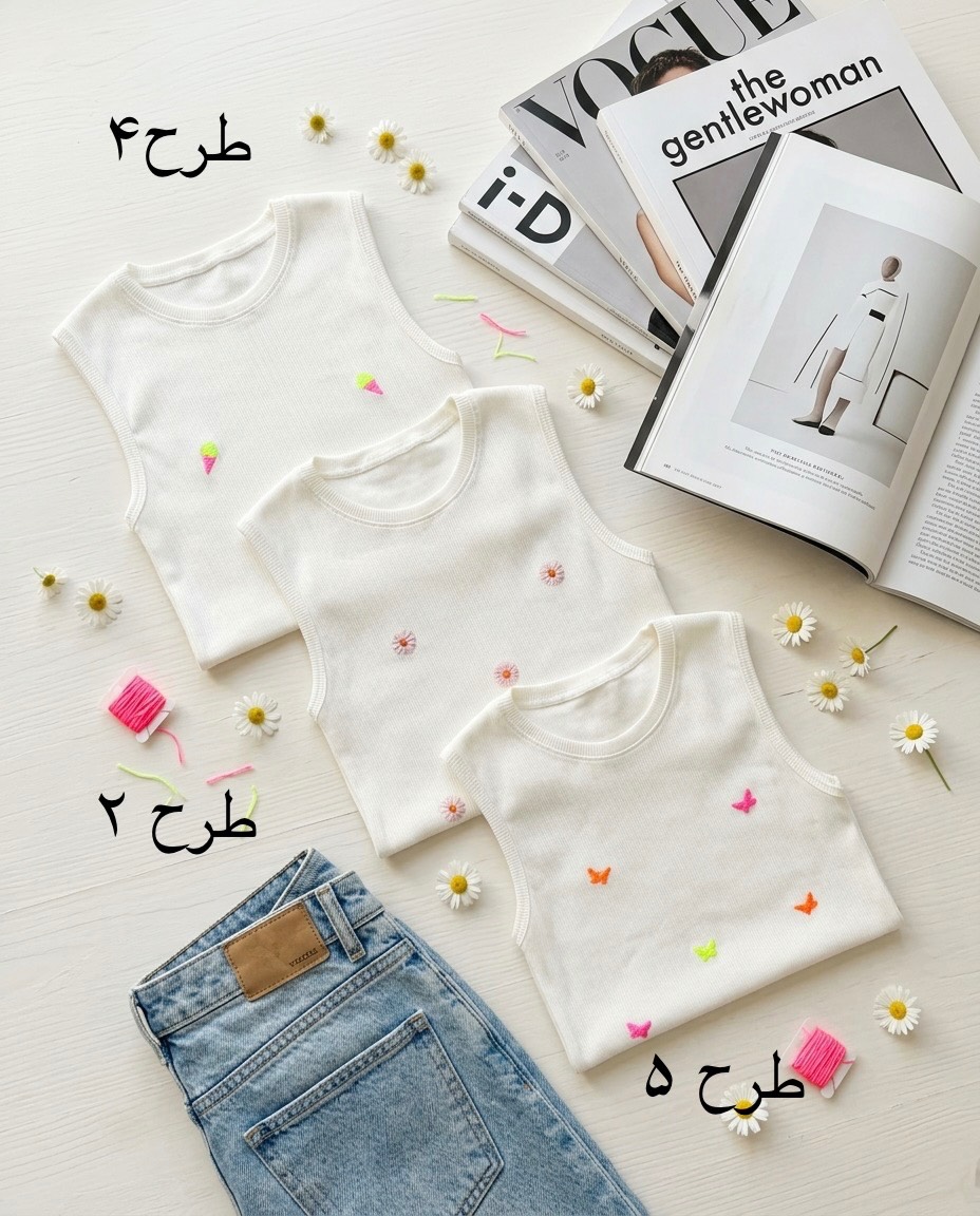 تاپ گلدوزی کد i779