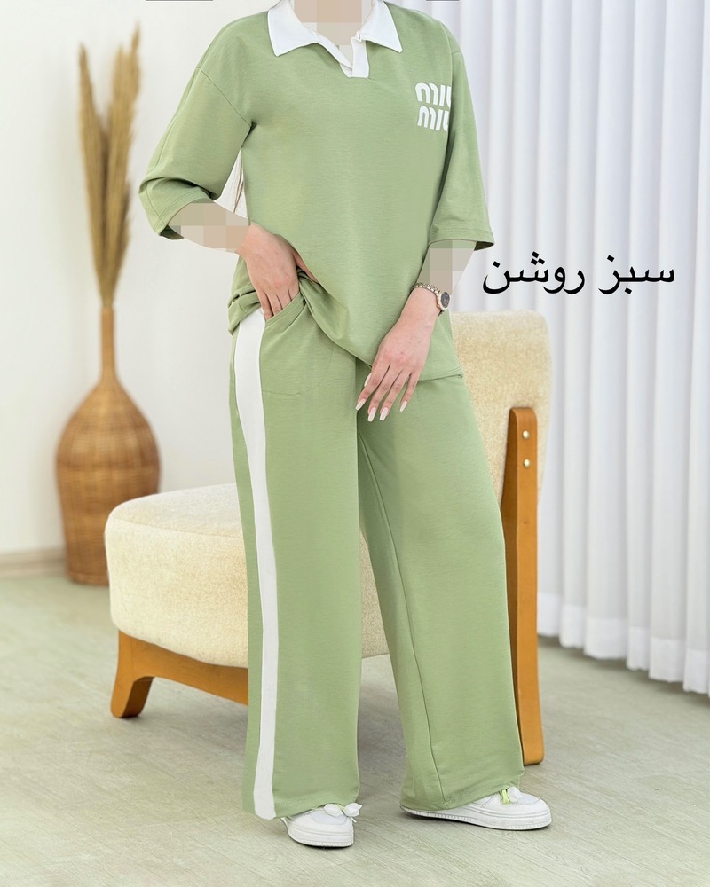 ست تیشرت شلوار میو میو کد i716