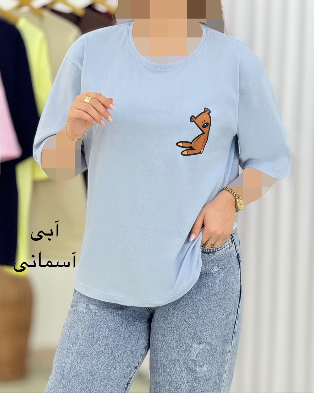 تیشرت نخی لانگ طرح مستربین کد i670