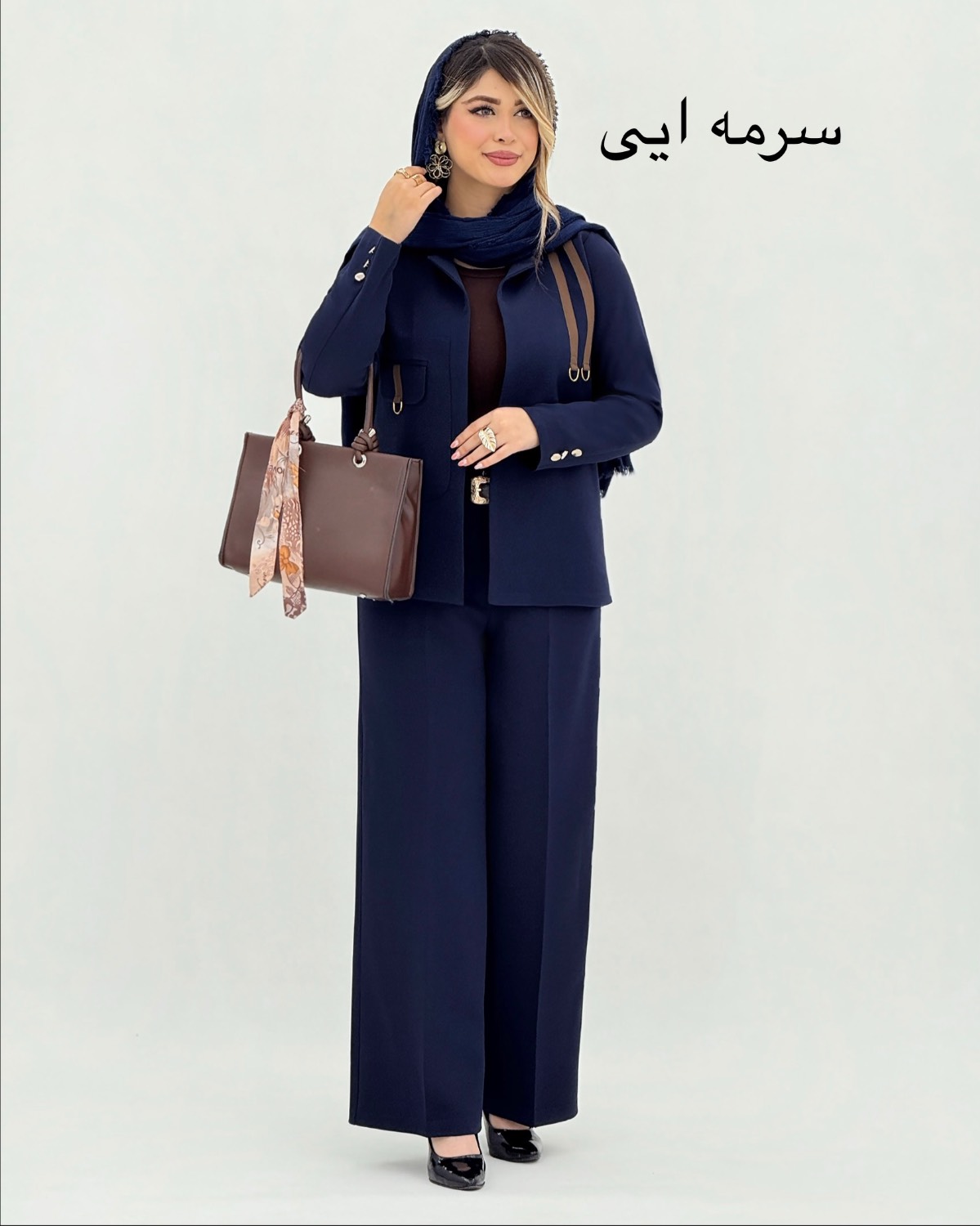 ست کت و شلوار نواردوزی مازراتی کد i765