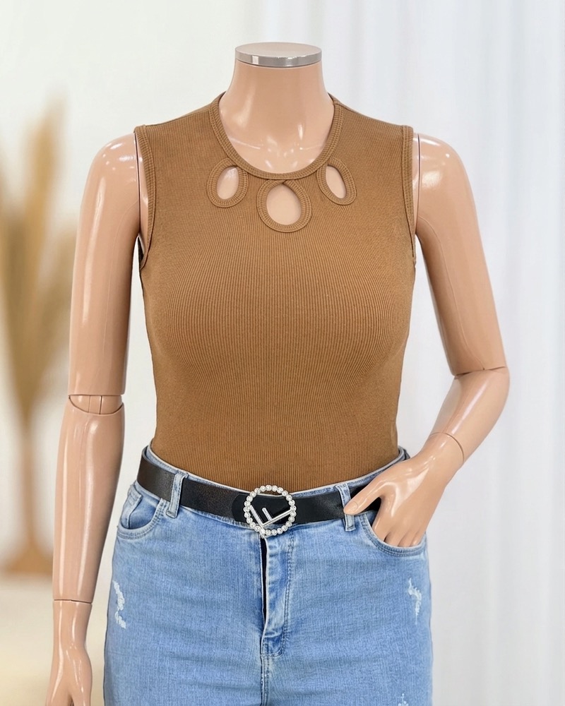 تاپ حلقه‌ای یقه اشکی کد i626