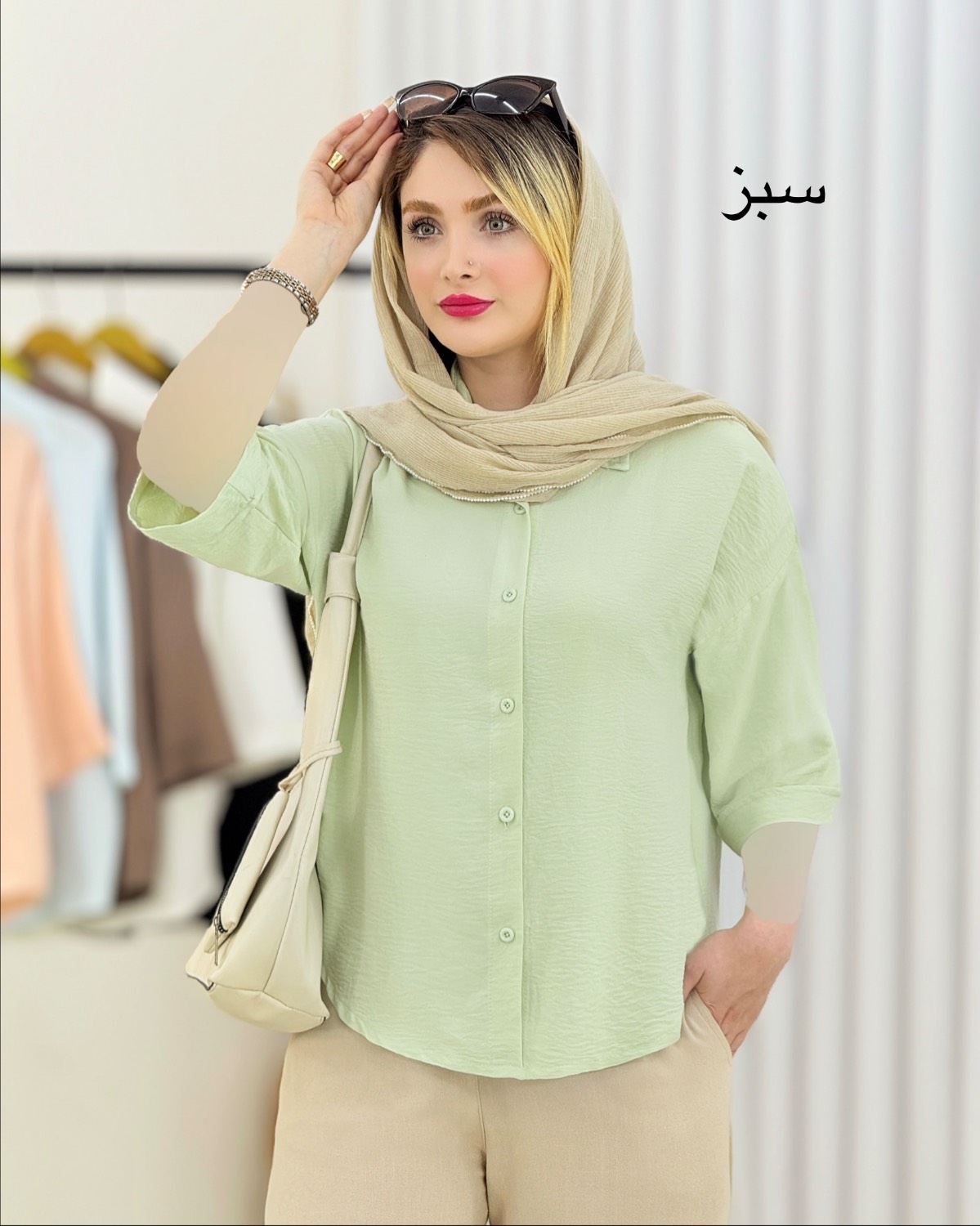 شومیز پری صابونی کد i849