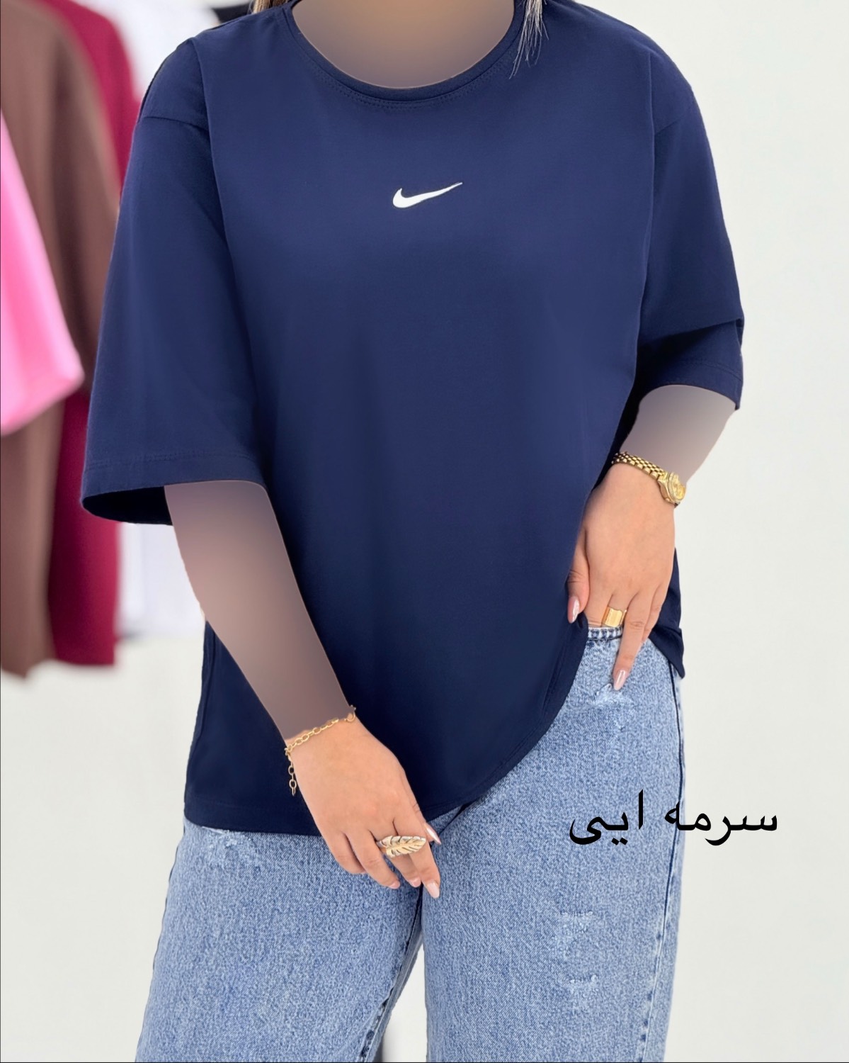 تیشرت باکسی نایکی کد i458