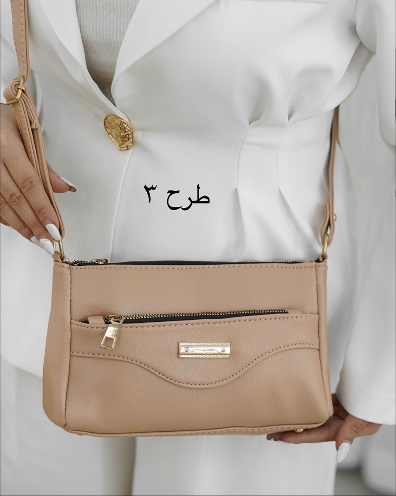 کیف چرم جلو سگک بنددار کد i516