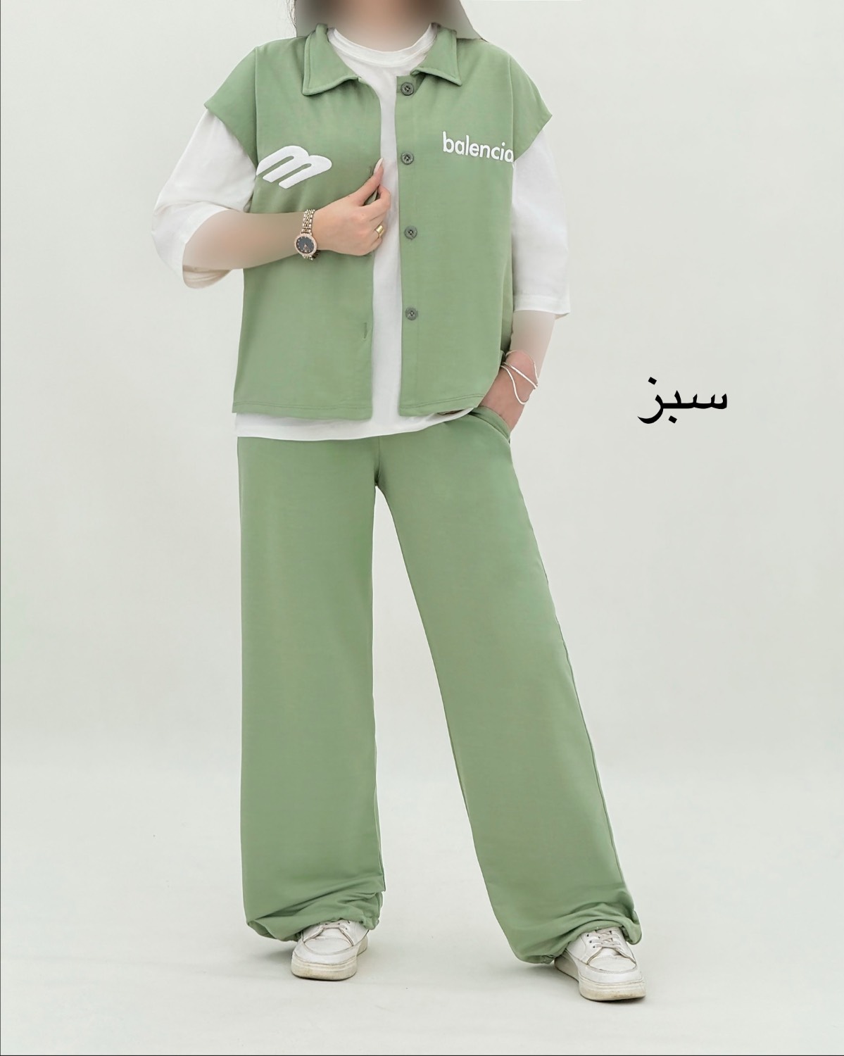 ست وست، تیشرت و شلوار نخ پنبه کد i796