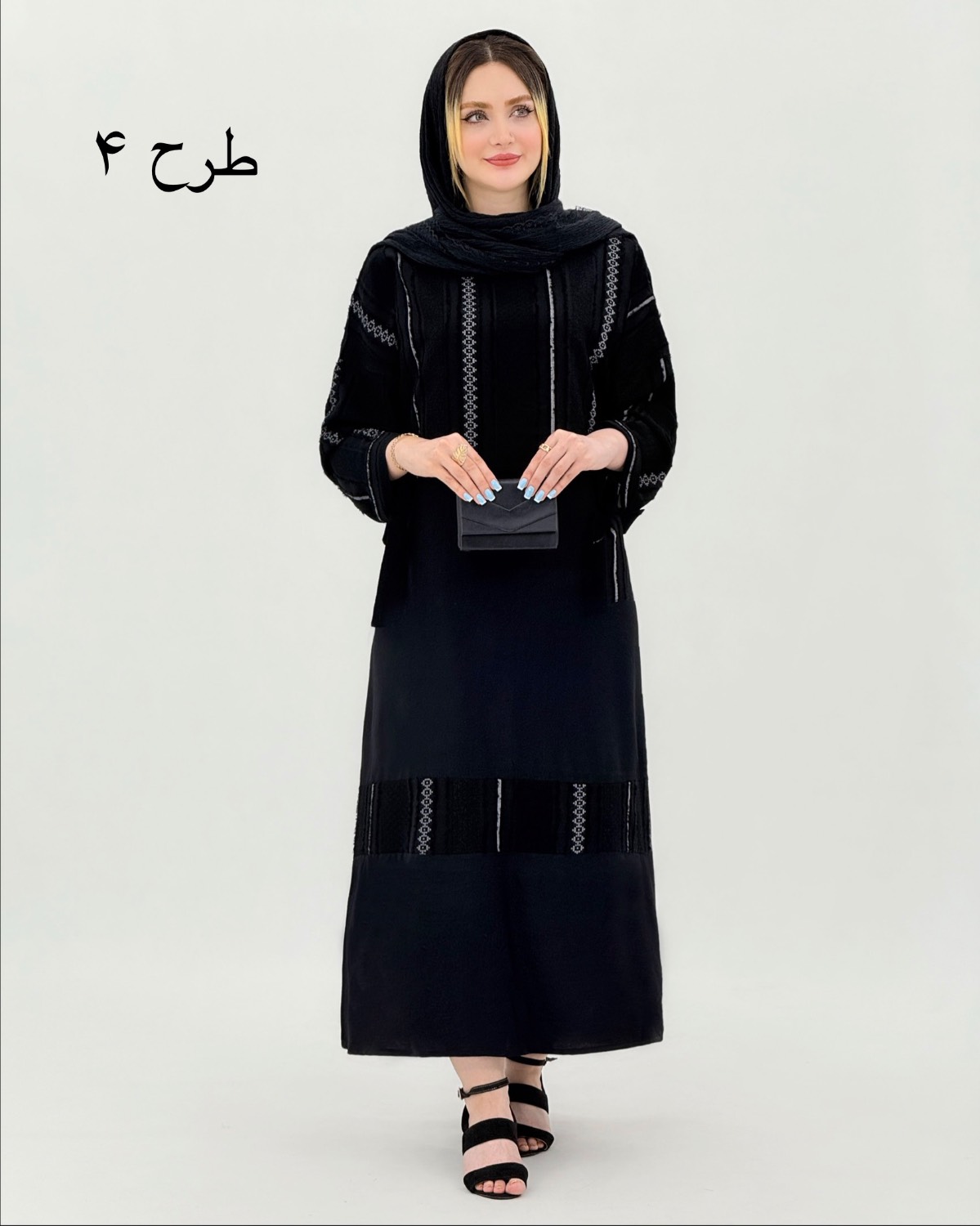 ست رویه سارافون شانتون ژاکارد کد h103