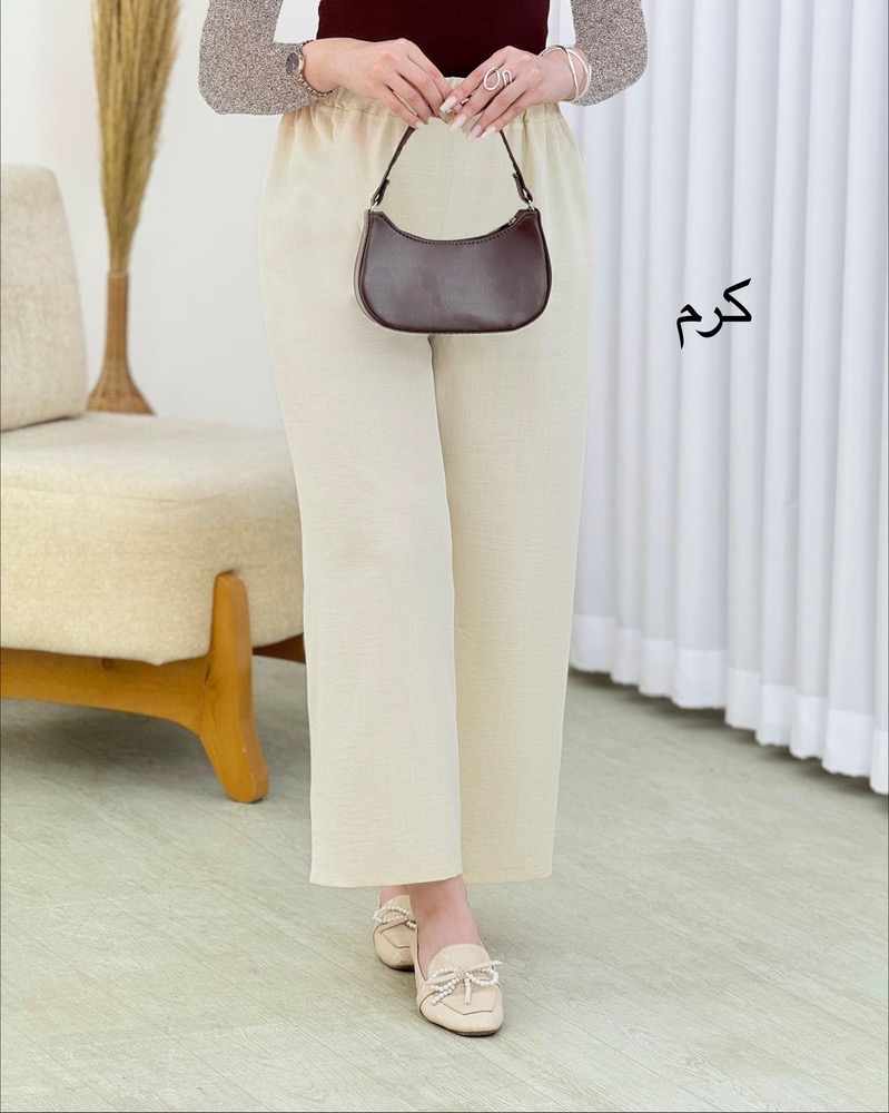 شلوار بگ نخی کد i744