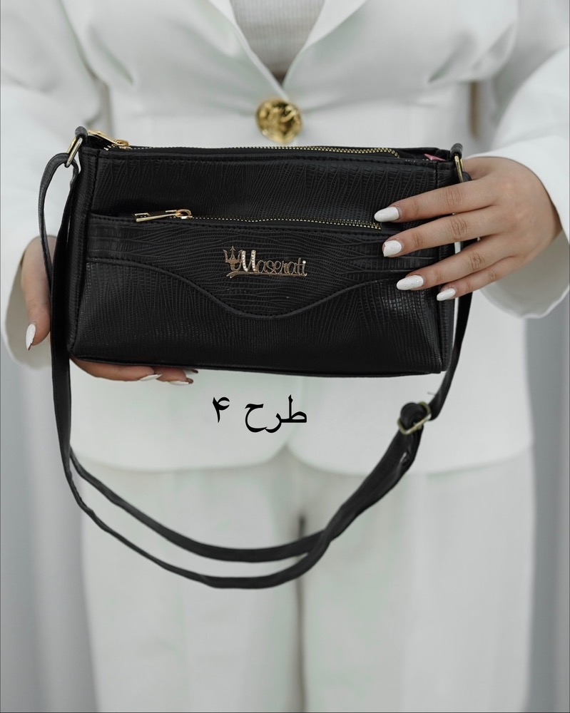 کیف چرم جلو سگک بنددار کد i516