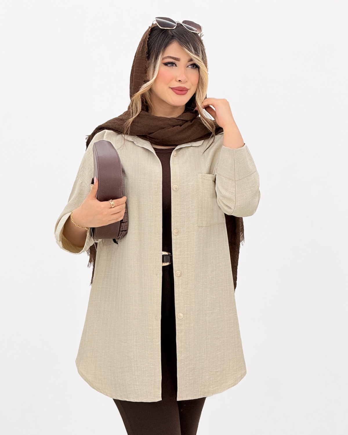مانتو پشت پیله شانتون کد i889