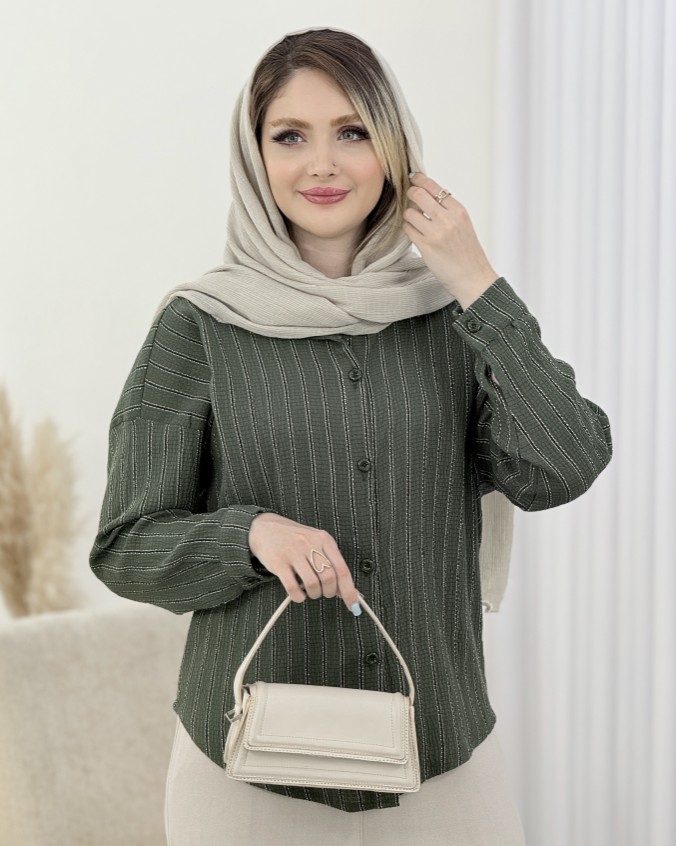 شومیز مراکشی مچ دار  کد i922