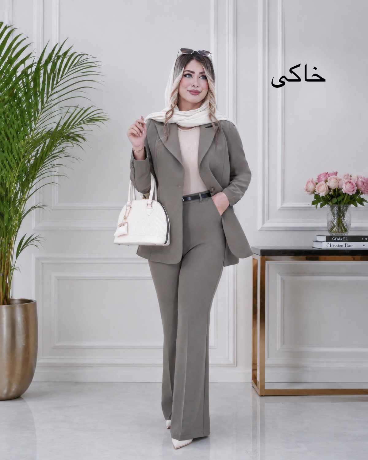 ست کت شلوار مازراتی چاکدار کد i917